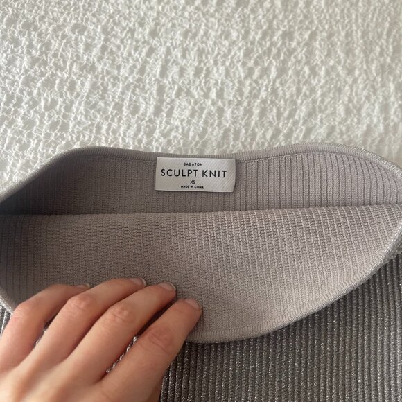 ✨ NWOT Babaton Sculpt Knit Tube Top | Aritzia - Picture 5 of 6